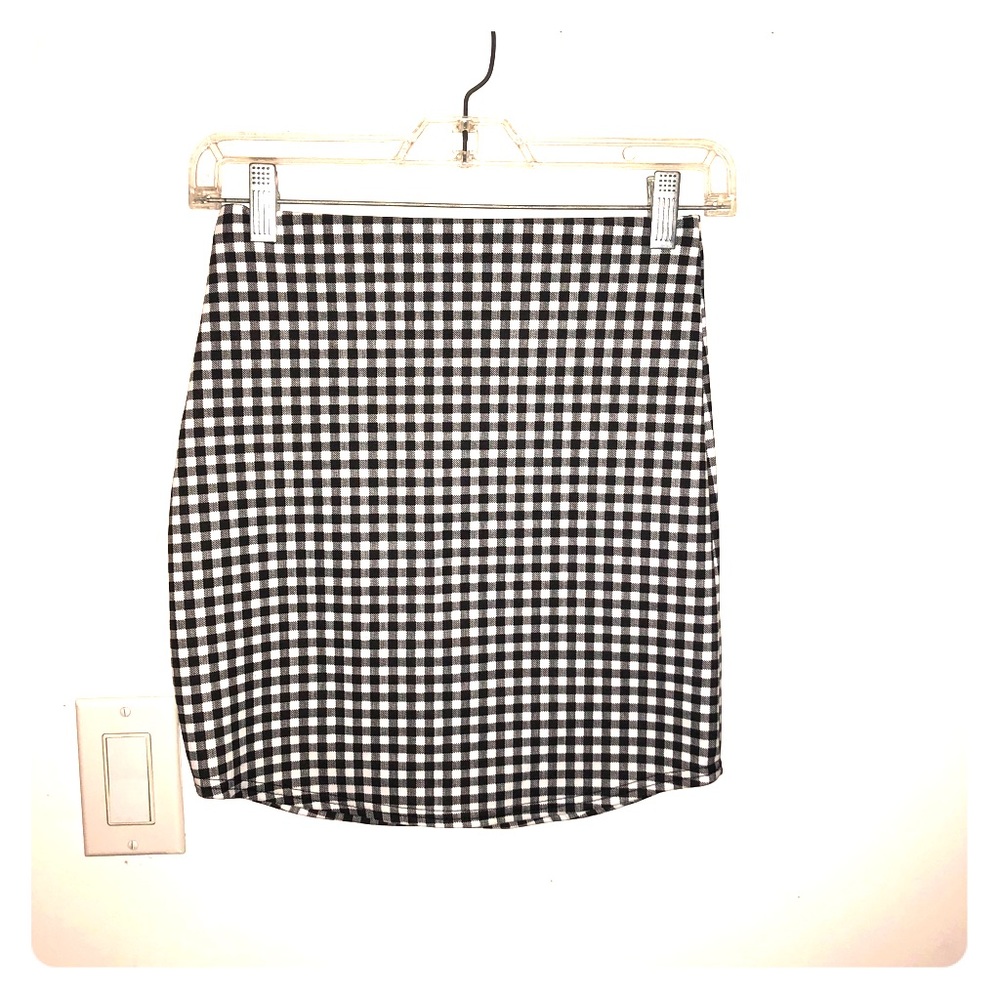 Gingham Skirt